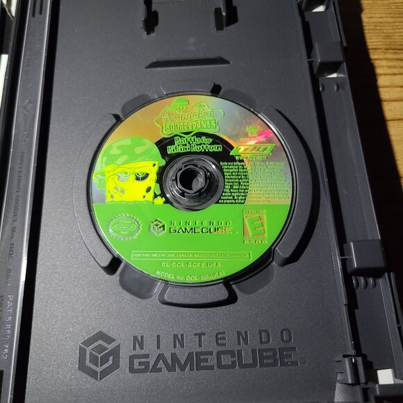 Spongebob Squarepants Battle for Bikini Bottom Nintendo Gamecube Game (AS IS) - Picture 4 of 6